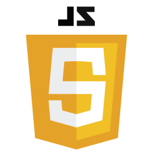 JavaScript programming language logo