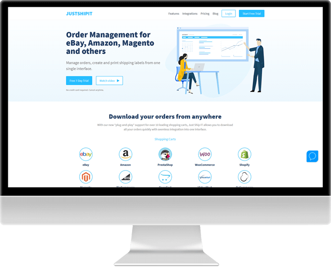 JustShipIt_CaseStudies JustShipIT website