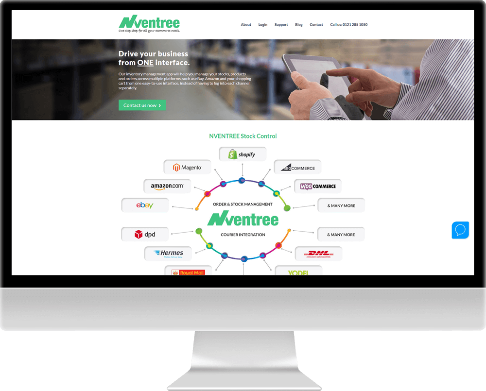 Nventree Multi-Channel stock control